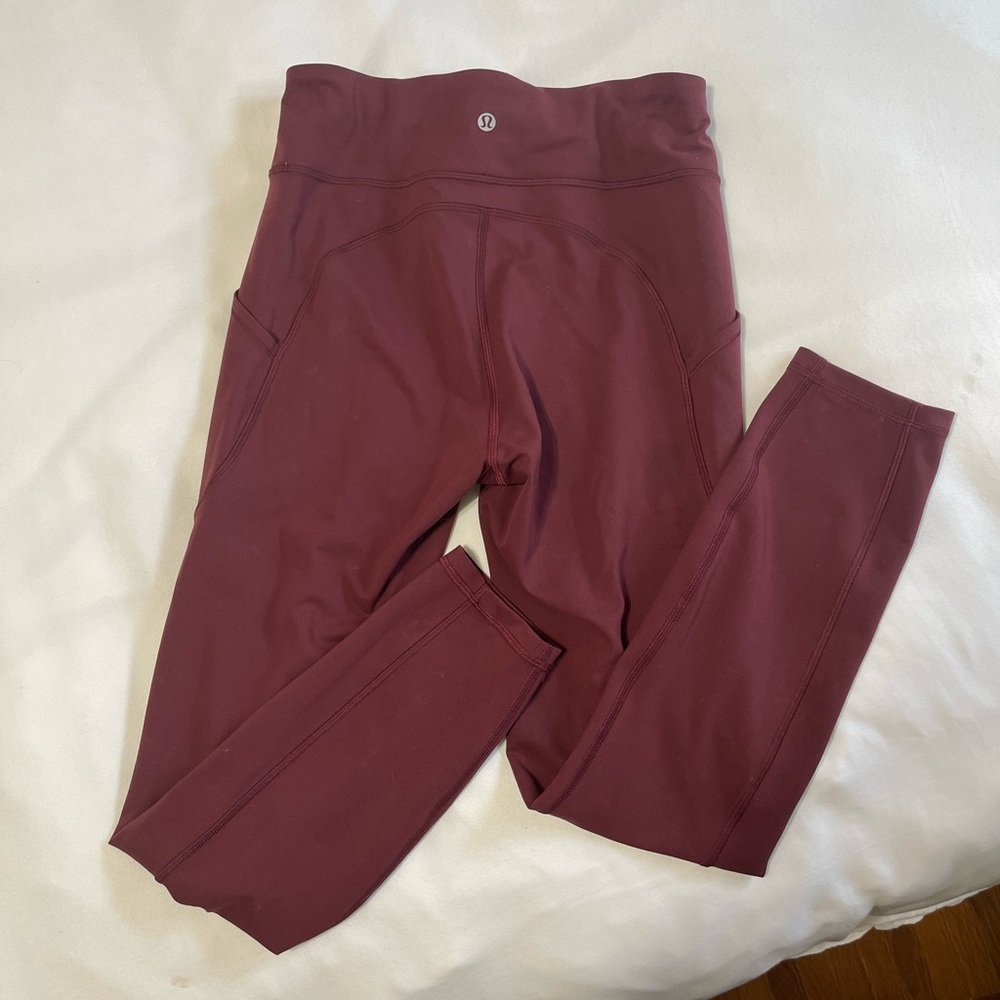 Lululemon leggings with pockets
